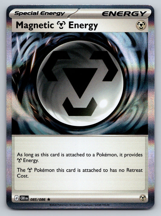 ME04: Chaos Rising #085/086 Magnetic Metal Energy holo