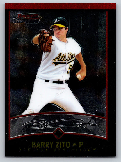 2001 Bowman Chrome #98 Barry Zito
