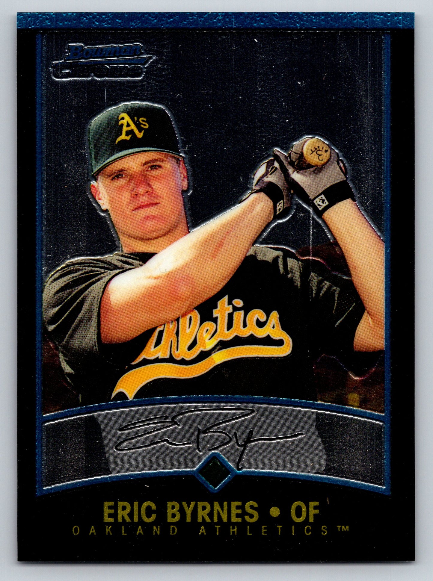 2001 Bowman Chrome #269 Eric Byrnes