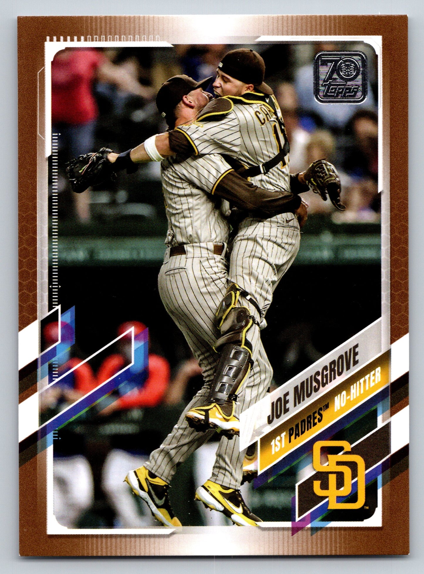 2021 Topps Update #US35 Joe Musgrove Gold #/2021