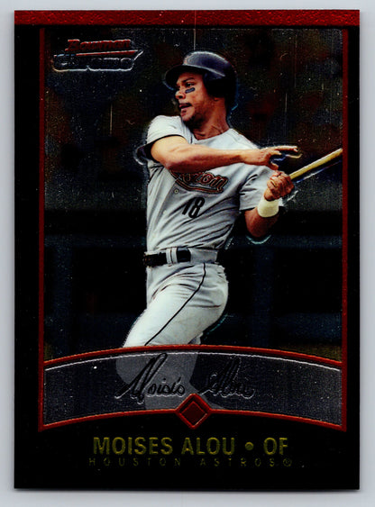 2001 Bowman Chrome #62 Moises Alou