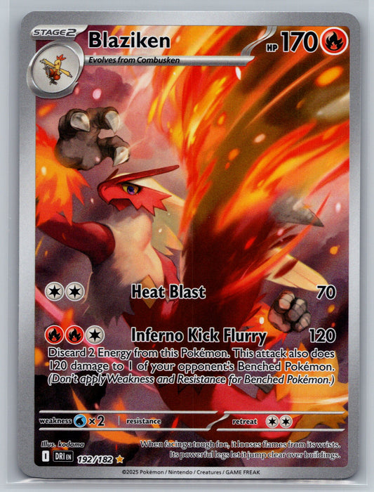 SV10: Destined Rivals #192/182 Blaziken holo