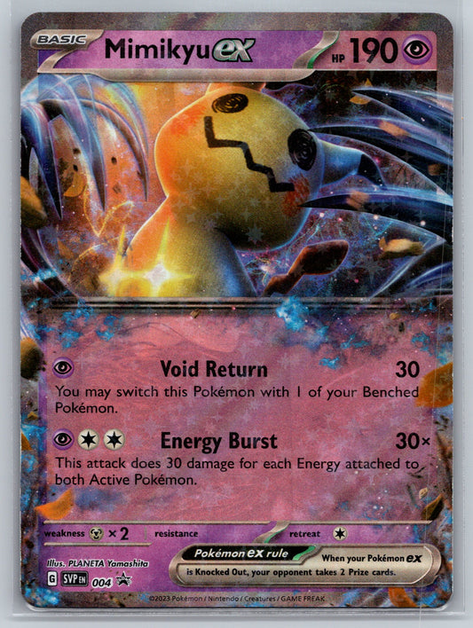 SV: Scarlet & Violet Promo Cards #004 Mimikyu ex holo