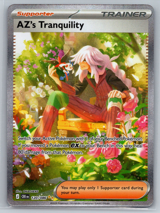 ME04: Chaos Rising #120/086 AZ's Tranquility holo