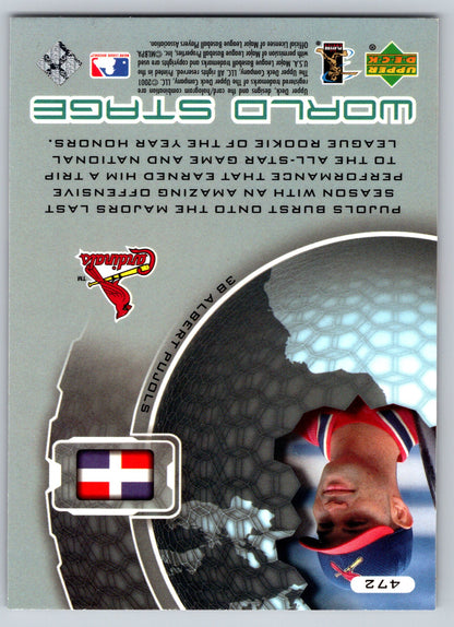 2002 Upper Deck #472 Albert Pujols