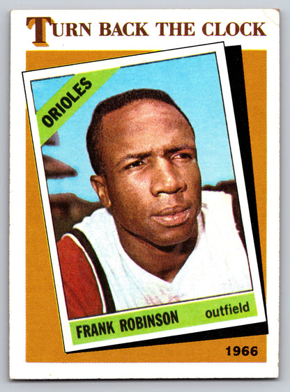 1986 Topps #404 Frank Robinson