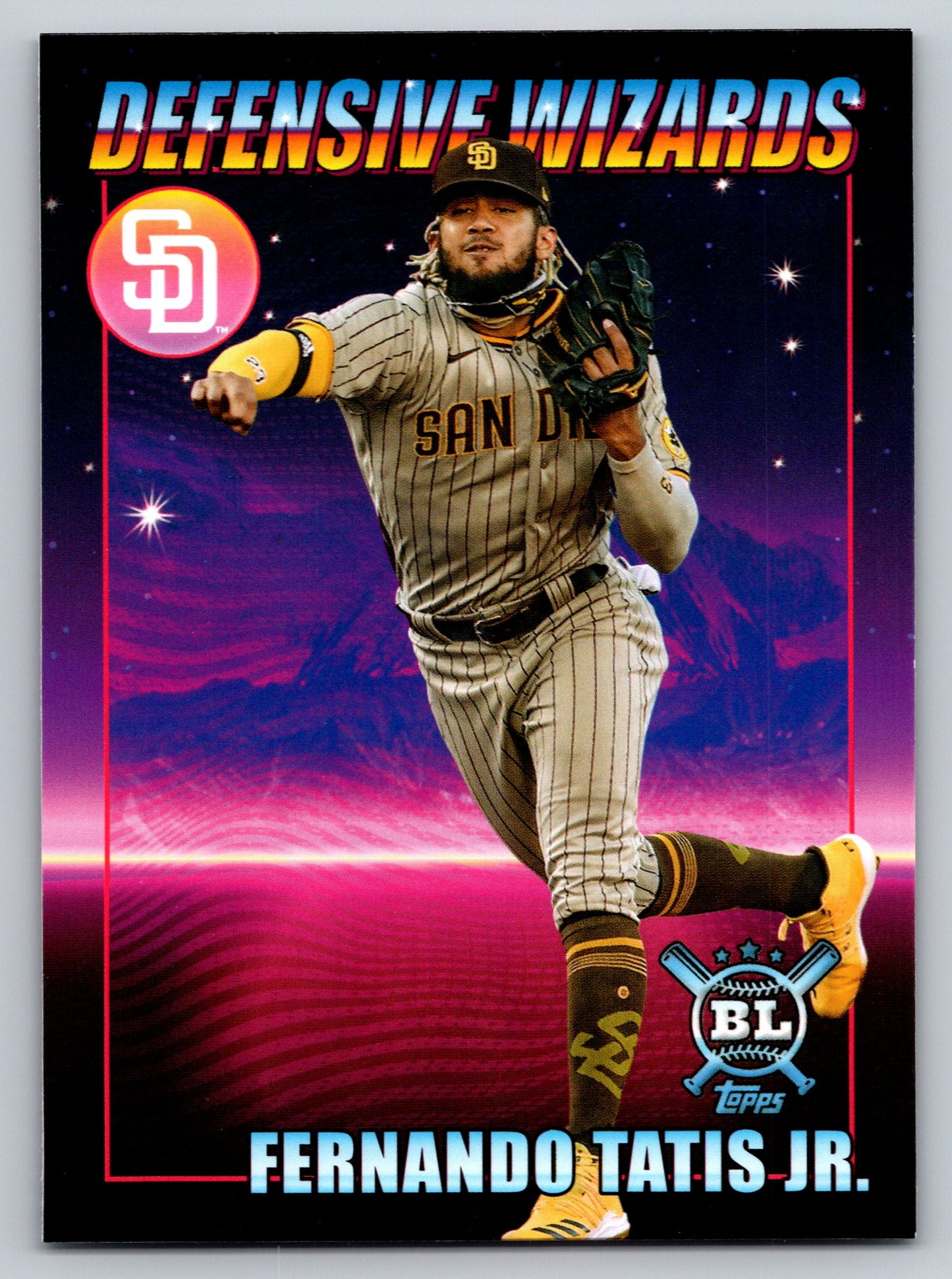 2021 Topps Big League #DW-10 Fernando Tatis Jr. Defensive Wizards