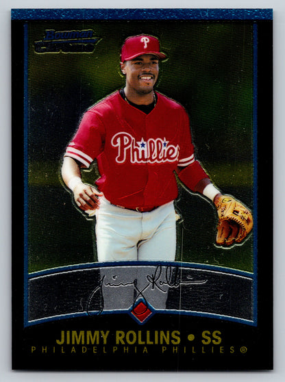 2001 Bowman Chrome #228 Jimmy Rollins