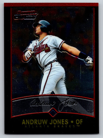 2001 Bowman Chrome #54 Andruw Jones