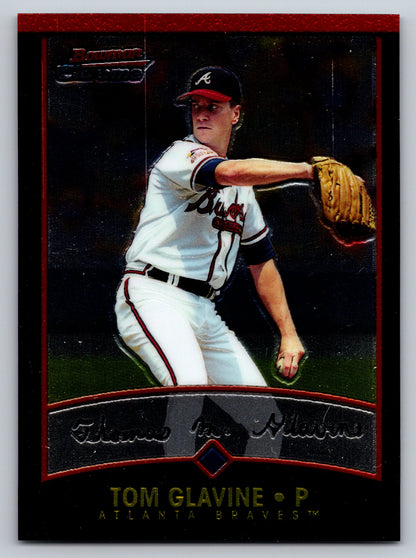 2001 Bowman Chrome #74 Tom Glavine