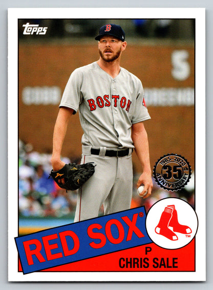 2020 Topps #85-15 Chris Sale 1985 Topps Baseball 35th Anniversary (Series One)