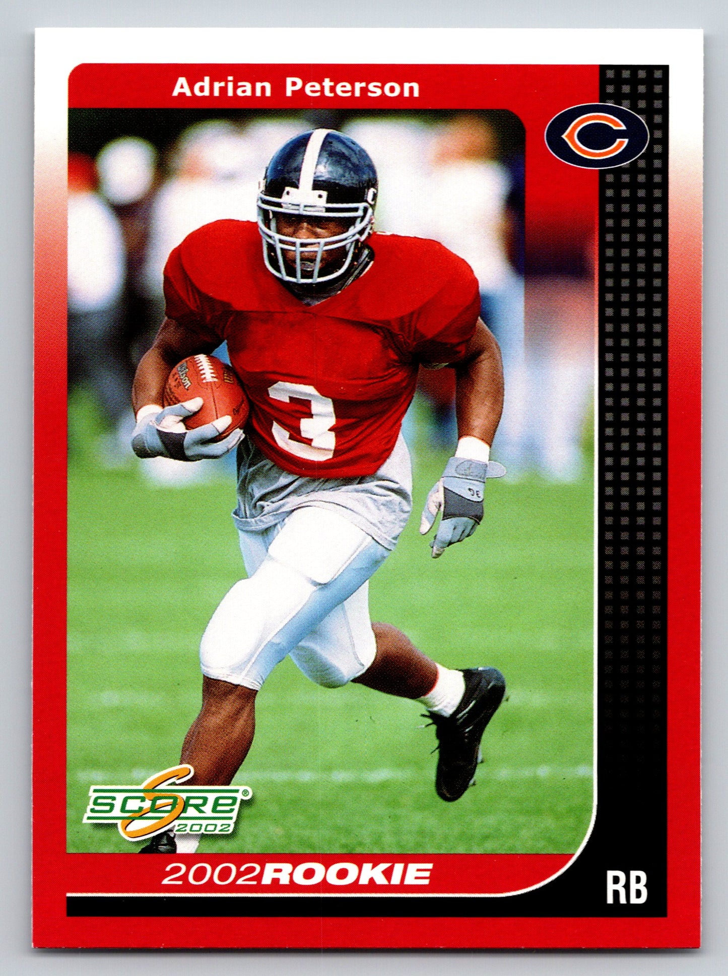 2002 Score #268 Adrian Peterson