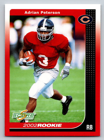 2002 Score #268 Adrian Peterson