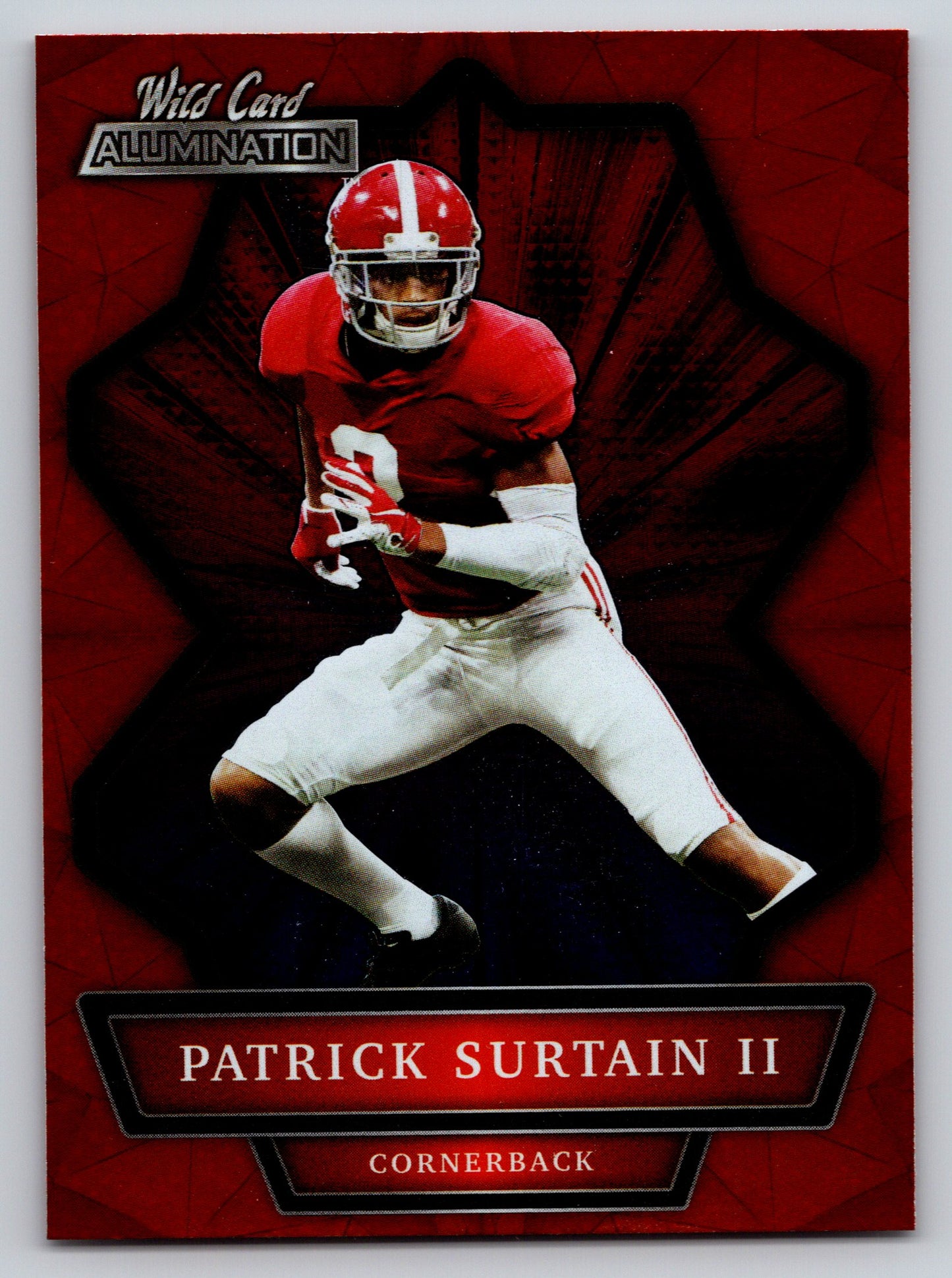 2021 Wild Card Alumination #ABC-14 Patrick Surtain II Red