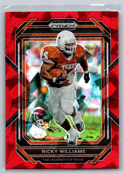 2023 Panini Prizm Draft Picks #94 Ricky Williams Prizms Red Ice