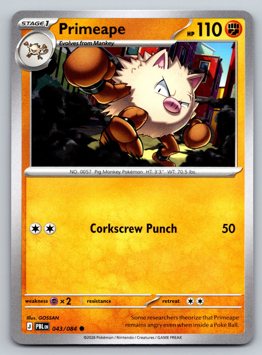 ME05: Pitch Black #043/084 Primeape