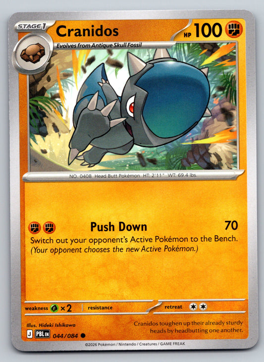 ME05: Pitch Black #044/084 Cranidos