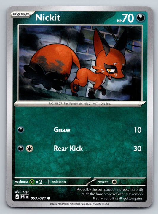 ME05: Pitch Black #053/084 Nickit