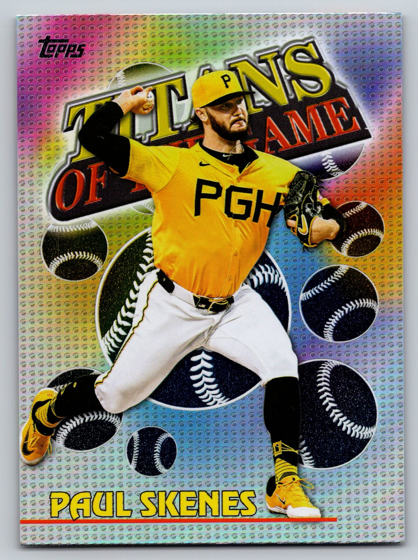 2026 Topps #TOG-14 Paul Skenes Titans of the Game