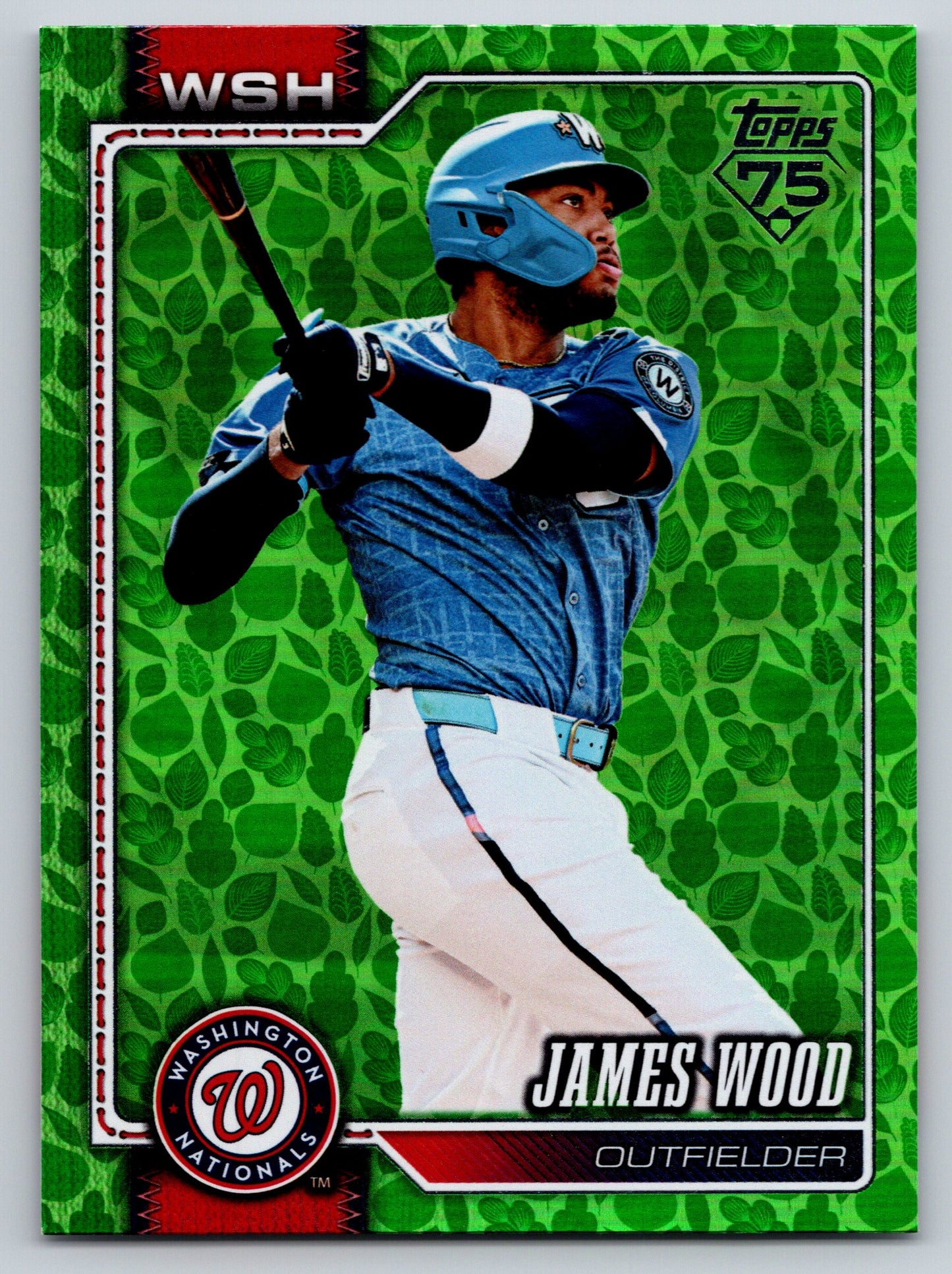 2026 Topps #349 James Wood Holiday