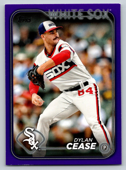 2024 Topps #40 Dylan Cease Purple