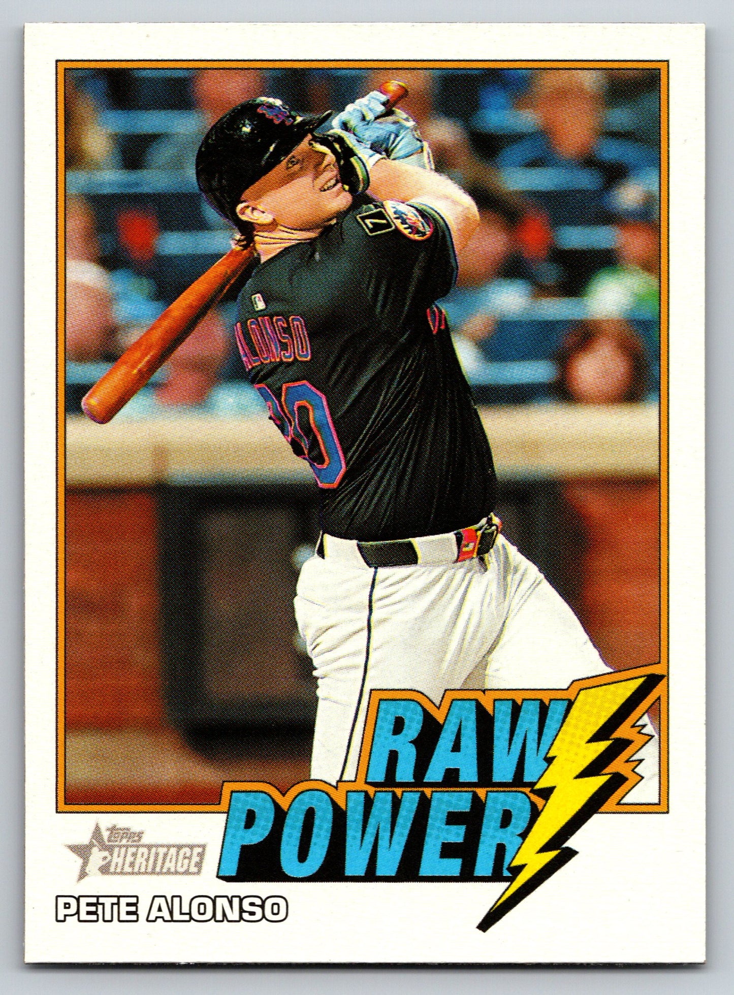2026 Topps Heritage #RP-PA Pete Alonso Raw Power
