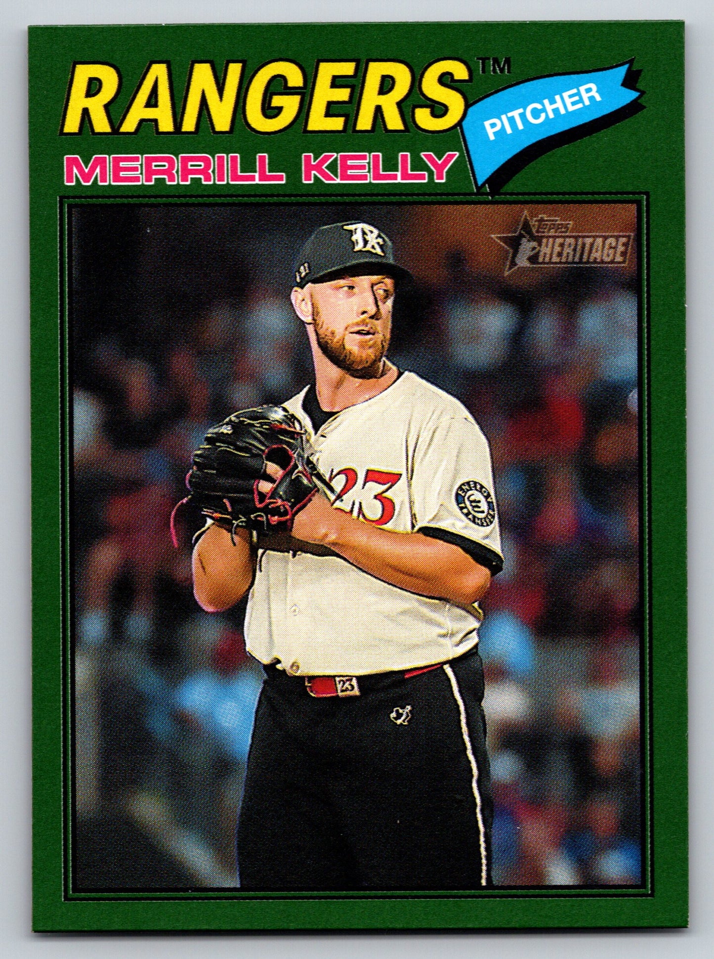 2026 Topps Heritage #316 Merrill Kelly Dark Green