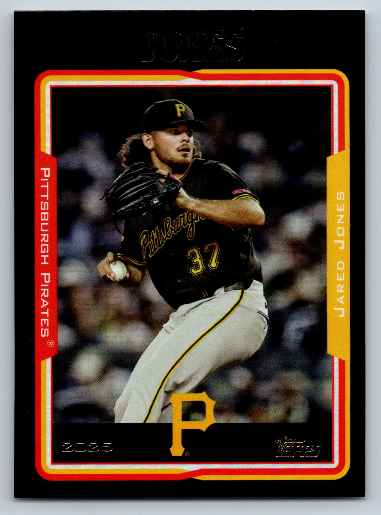 2025 Topps Archives #248 Jared Jones Black Foilboard