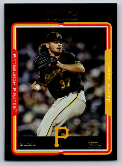 2025 Topps Archives #248 Jared Jones Black Foilboard