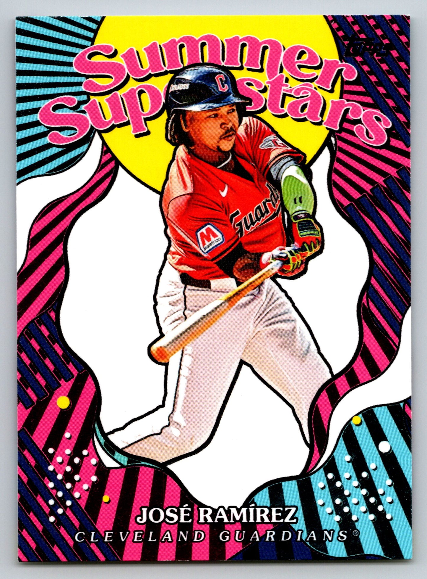 2025 Topps #SS-12 José Ramírez Summer Superstars