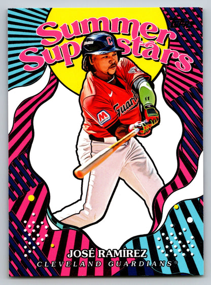 2025 Topps #SS-12 José Ramírez Summer Superstars