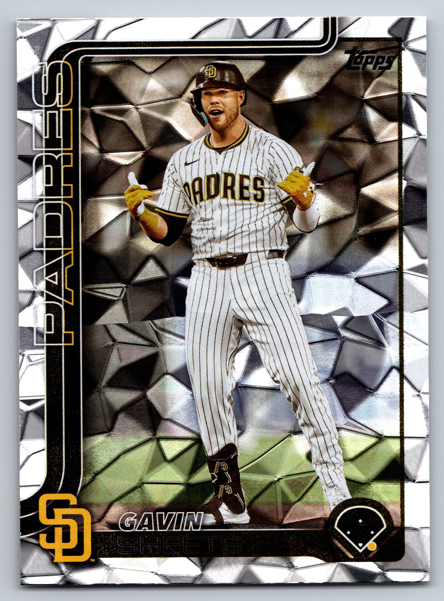 2025 Topps Update #US225 Gavin Sheets Diamante Foil