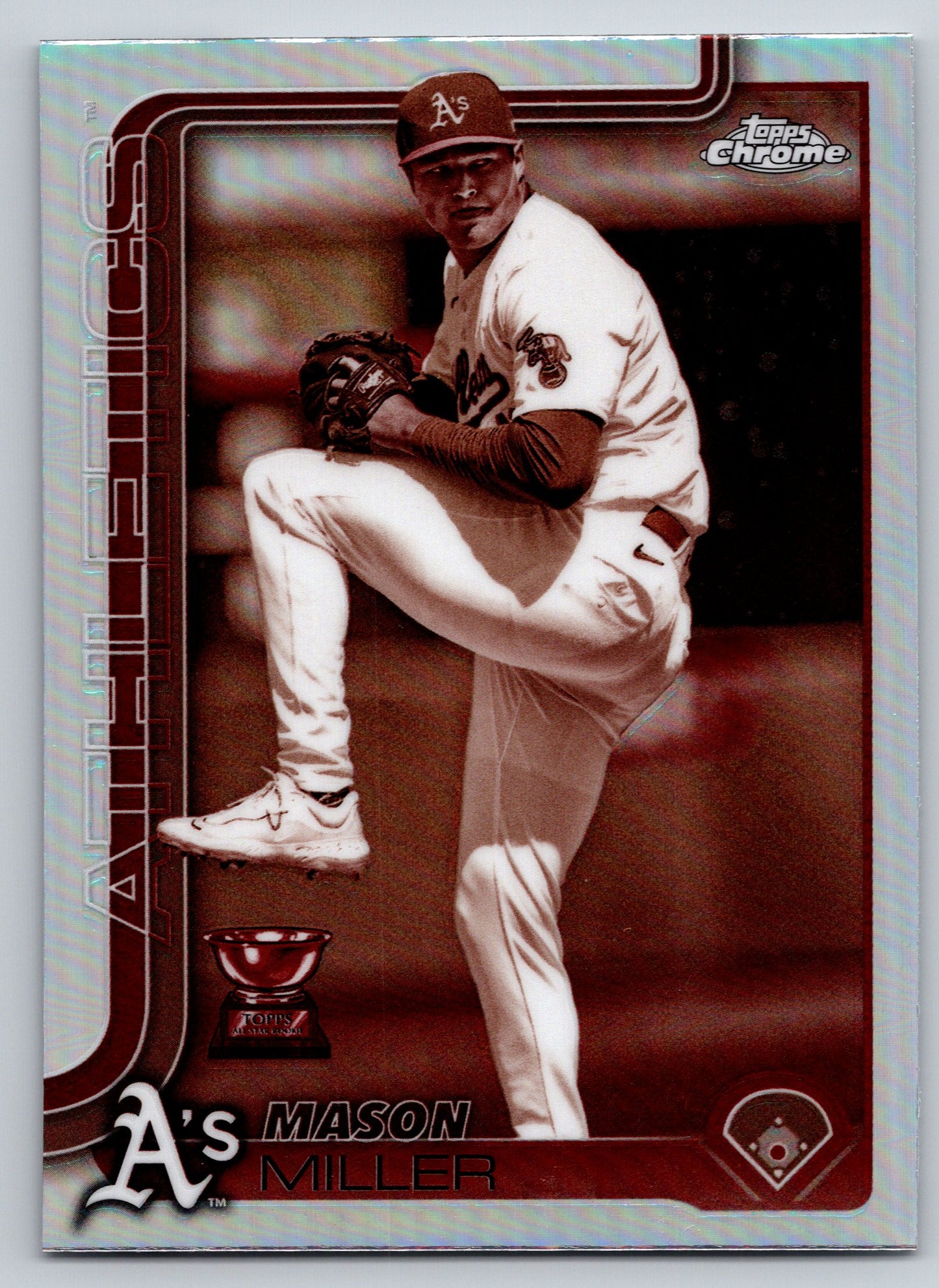 2025 Topps Chrome #142 Mason Miller Sepia Refractors