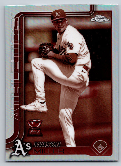 2025 Topps Chrome #142 Mason Miller Sepia Refractors