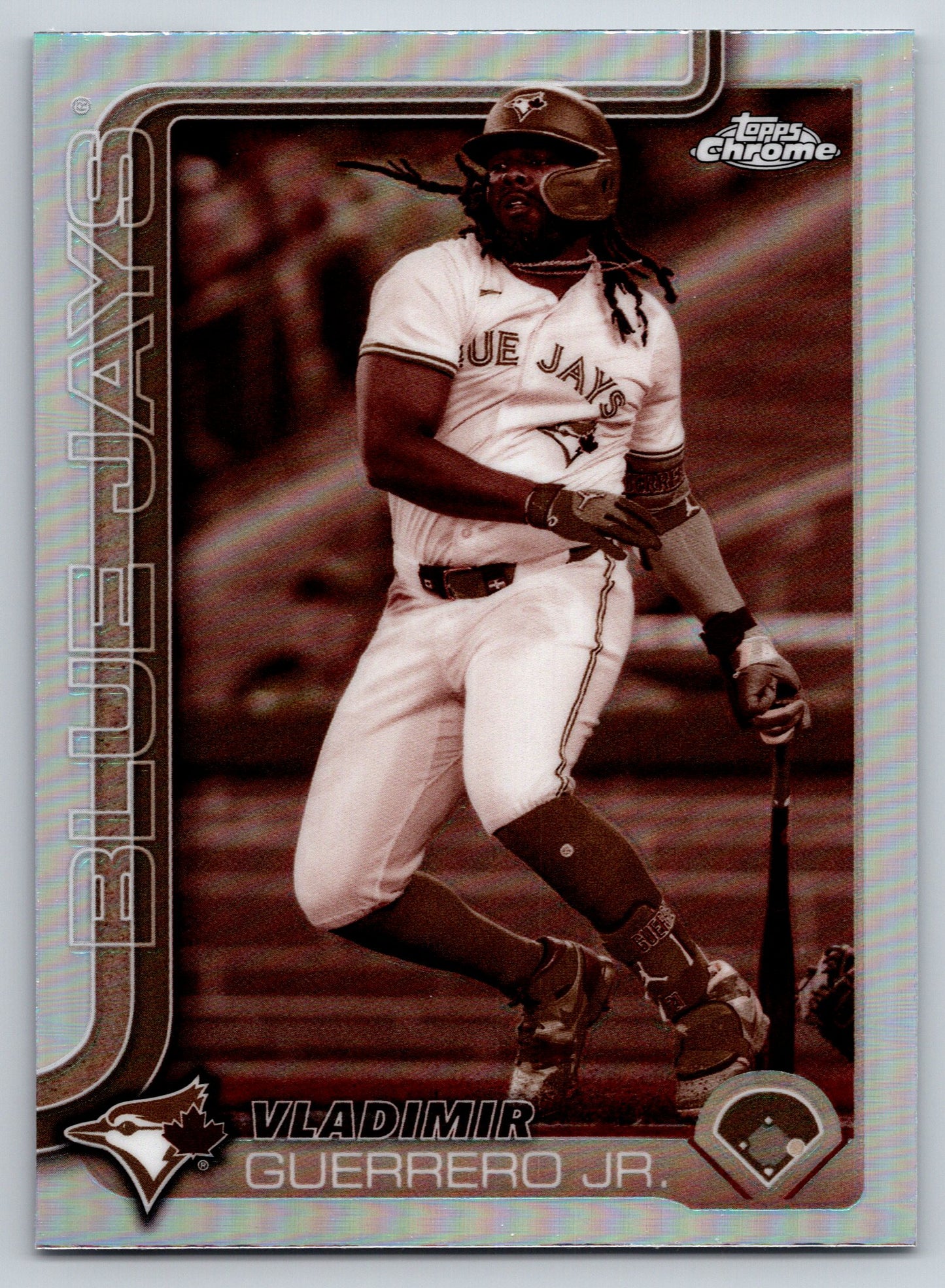 2025 Topps Chrome #259 Vladimir Guerrero Jr. Sepia Refractors