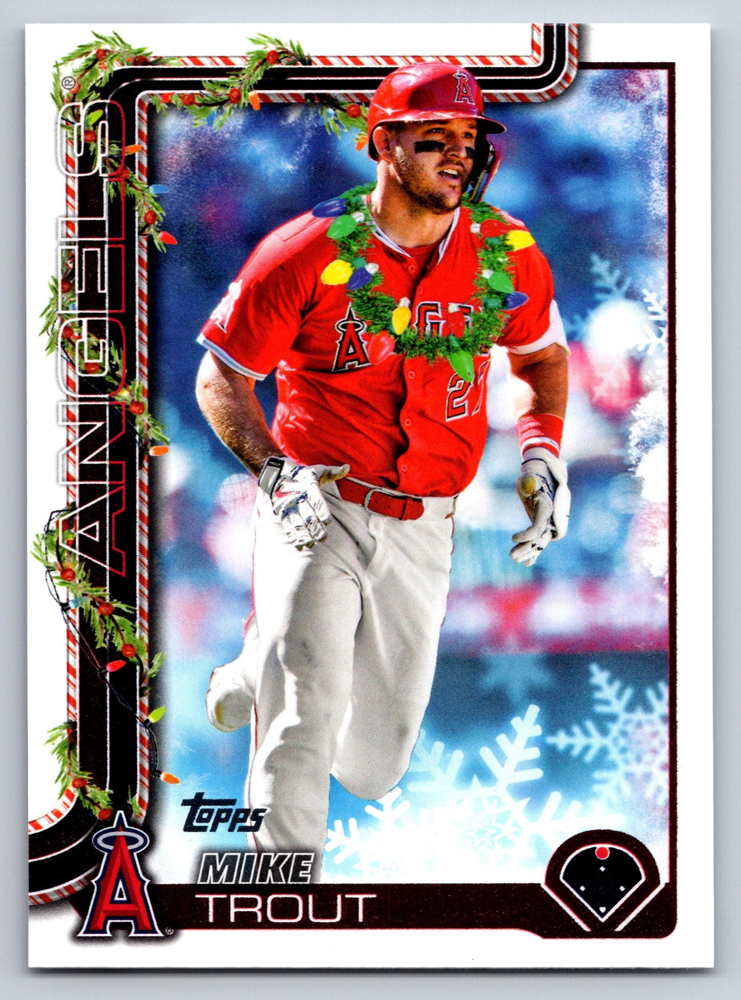 2025 Topps Holiday #H50b Mike Trout