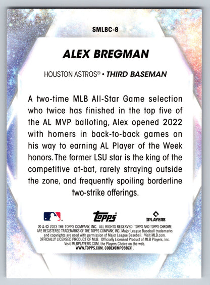 2023 Topps #SMLBC-8 Alex Bregman Stars of MLB Chrome