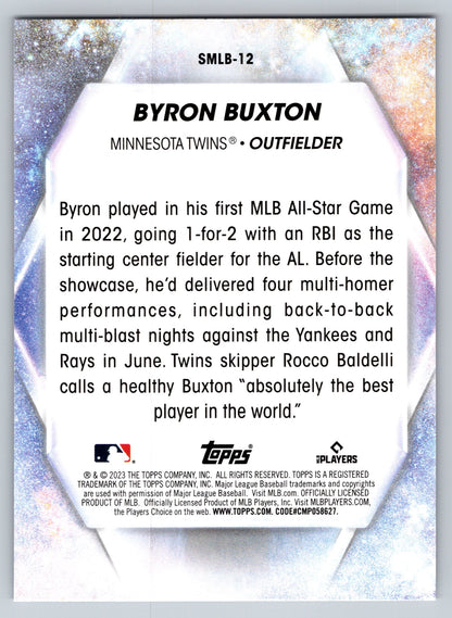 2022 Topps 1st Edition - Stars of MLB #SMLB-12 Byron Buxton