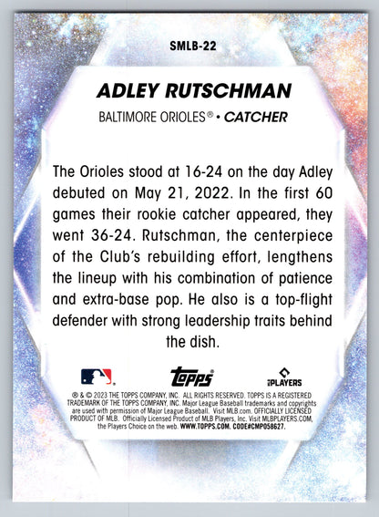 2023 Topps #SMLB-22 Adley Rutschman Stars of MLB