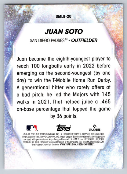 2023 Topps #SMLB-20 Juan Soto Stars of MLB