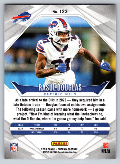 2024 Panini Phoenix #123 Rasul Douglas Purple