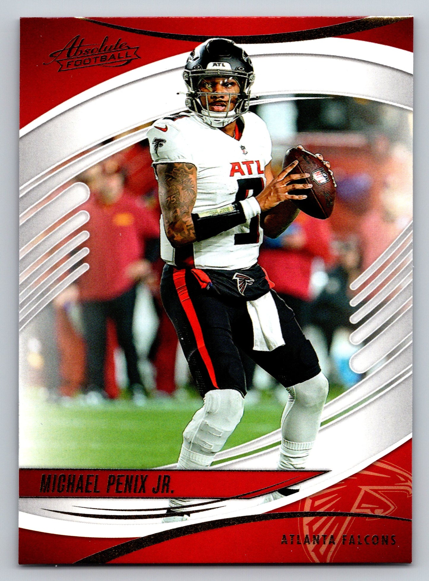 2025 Panini Absolute #84 Michael Penix Jr. Yellow