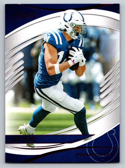 2025 Panini Absolute #34 Alec Pierce Pink
