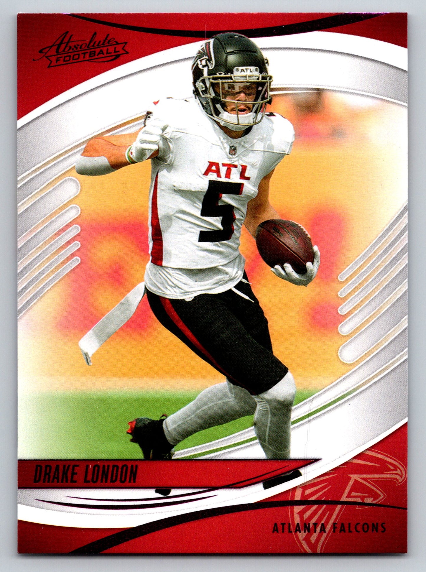 2025 Panini Absolute #51 Drake London Pink