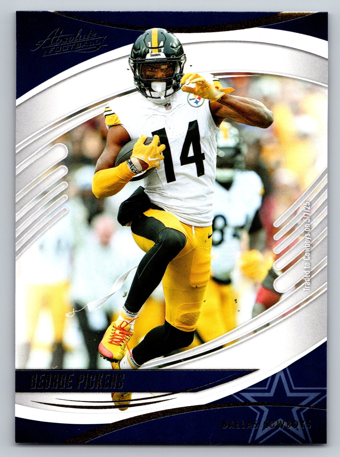 2025 Panini Absolute #19 George Pickens Yellow