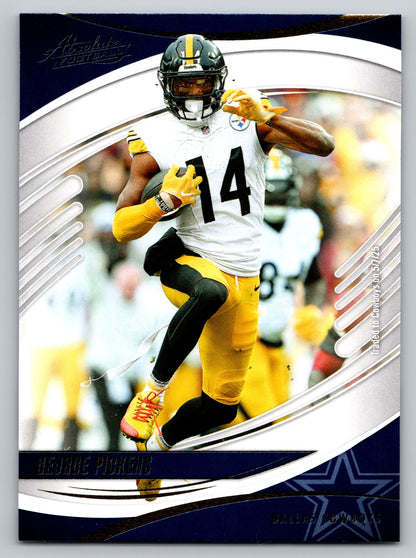 2025 Panini Absolute #19 George Pickens Yellow