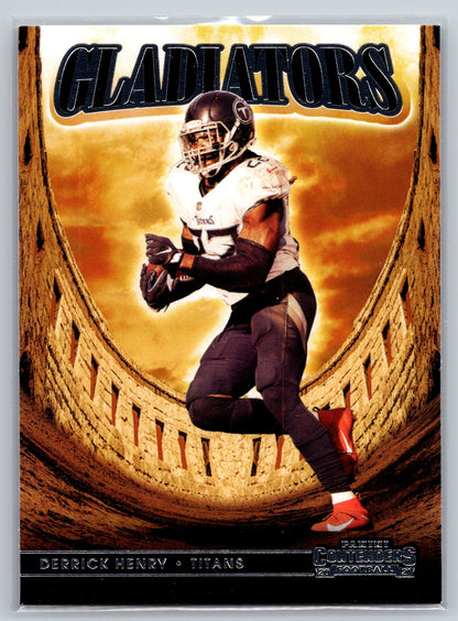 2021 Panini Contenders #GLD-DHE Derrick Henry Gladiators