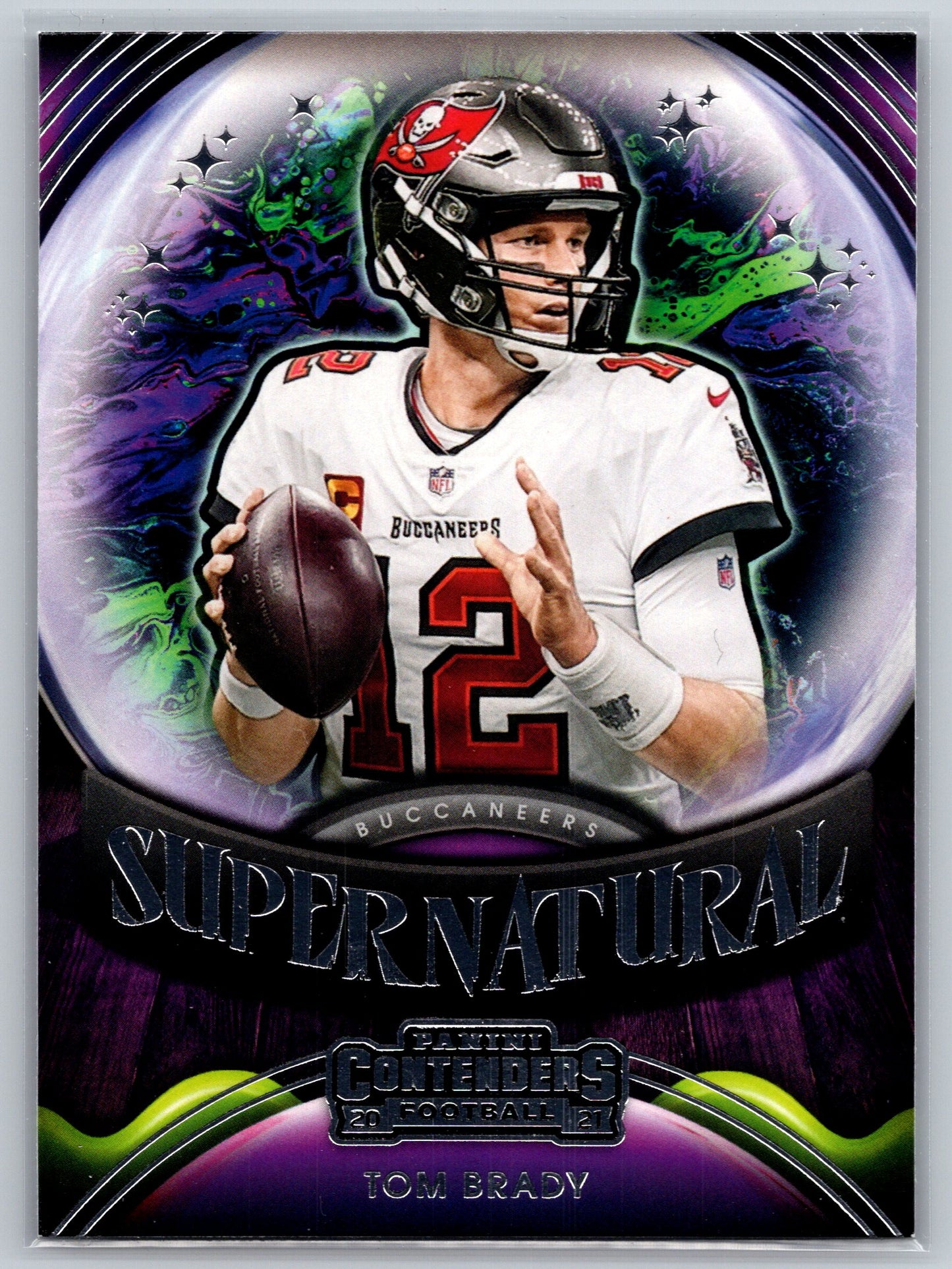 2021 Panini Contenders #SN-TBR Tom Brady Supernatural