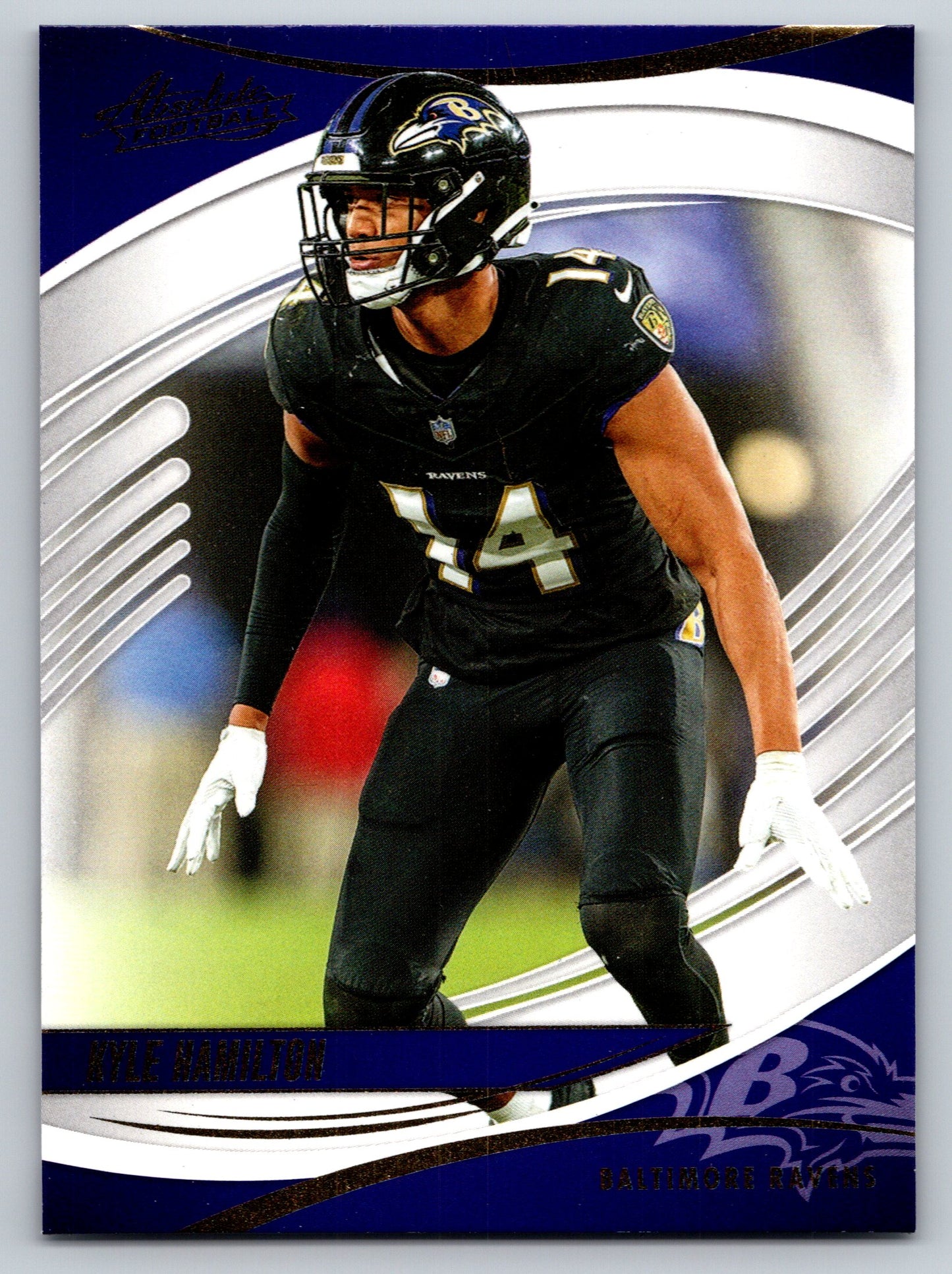 2025 Panini Absolute #28 Kyle Hamilton Yellow