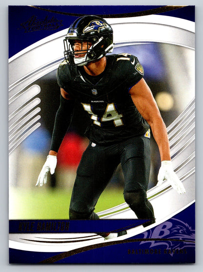 2025 Panini Absolute #28 Kyle Hamilton Yellow